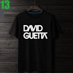 【電音DJ系列】David Guetta【大衛庫塔】短袖T恤(3種顏色 男生版.女生版皆有) 新款上市專單進貨【賣場六】