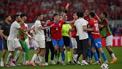 Mass brawl breaks out after Czechia's Euro 2024 clash with Turkey