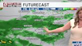 More rain and storms heading into the weekend