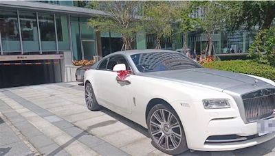 台中超狂迎娶車隊！「12車值3億」驚見4000萬移動豪宅 新娘改「丟槍」