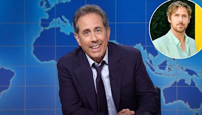 Jerry Seinfeld Visits ‘SNL’ to Hilariously Give Ryan Gosling Advice About Doing ‘Too Much’ Press