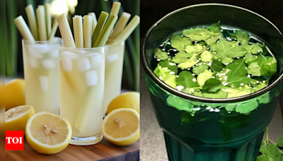 Lemongrass water vs Moringa water: Which is a better beauty drink? - Times of India