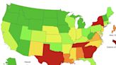 Charts show US flu season is off to a terrible start, with kids across the South already spiking 100-degree fevers