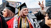 Student protesters disrupt University of Michigan graduation