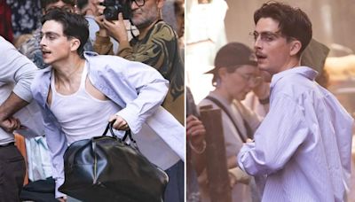 'Hot' Timothée Chalamet Shocks Fans With a New Look While Filming 'Marty Supreme' in NYC: Photos