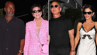 Jeff Bezos and Lauren Sánchez Go on Double Date with Kris Jenner and Corey Gamble at L.A. Hotspot