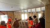 Student housing built by students coming to Rankin Inlet, Nunavut