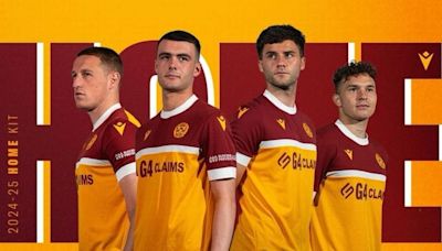 Motherwell launch 'like never before' home kit for new season