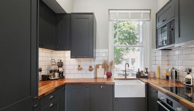 Inside this period flat conversion for sale in Clapham, London