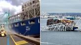 Ship that crashed into Baltimore bridge collided with Antwerp dock in 2016