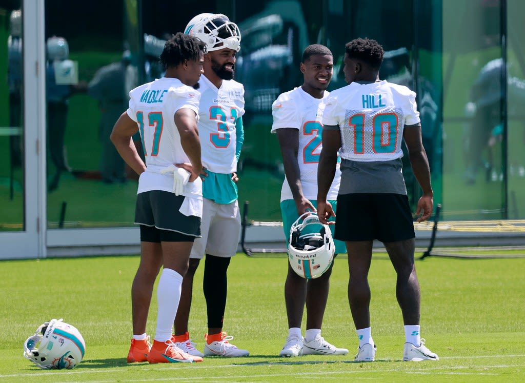 Dolphins minicamp: Jaylen Waddle dominates but defense wins day and other observations from Day 2