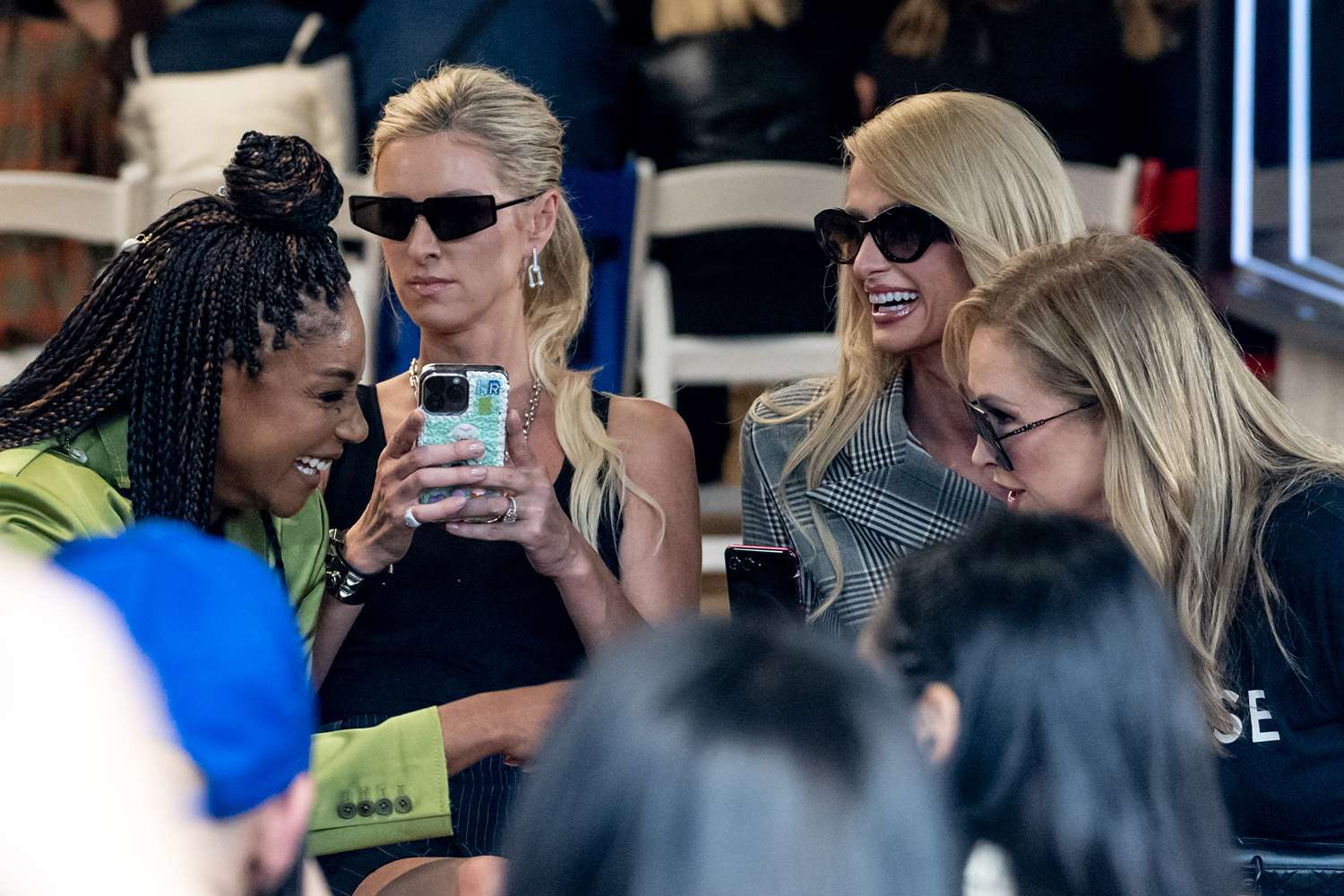 Why Kathy Hilton Daring Tiffany Haddish to Crash Monse Runway Is the Most Talked About Moment at NYFW