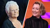 Lesley Manville says Judi Dench once made her wet herself on stage with cheeky prank