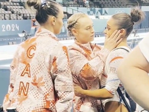 2024 Olympics: Canadian gymnasts Ellie Black, Shallon Olsen earn praise after consoling emotional French competitor