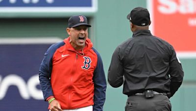 Boston's Alex Cora ejected after blowing fuse about interference call vs. Twins