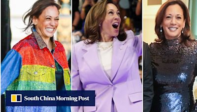 What Kamala Harris’ wardrobe really says, from bold pantsuits to chill Converse