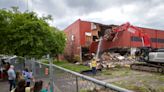 Demolition begins on former Eugene Family YMCA building on Patterson Street