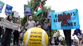XR Wandsworth continue Barclays protests at Wimbledon