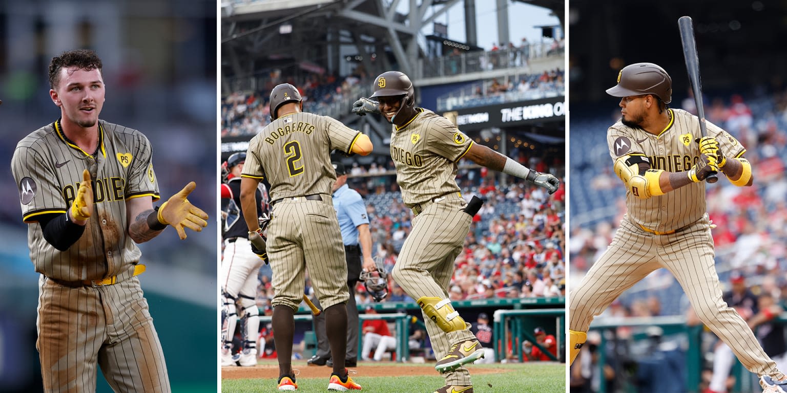 Padres' 'relentless' offense at its best in 12-run, 20-hit rout of Nats