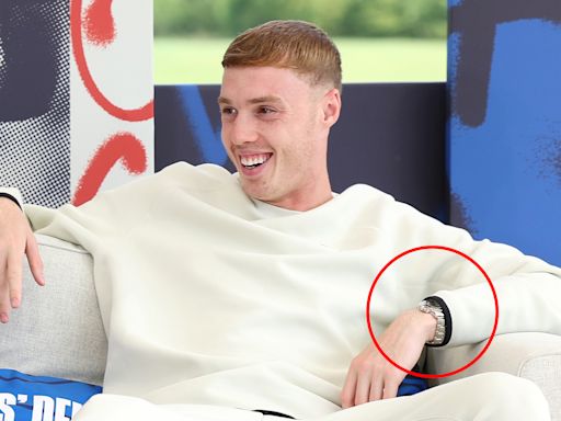 Cole Palmer shows off stunning Rolex watch with perfect nod to goal celebration