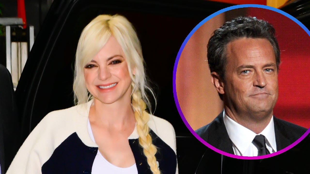 Anna Faris Recalls Working With Matthew Perry on 'Friends'
