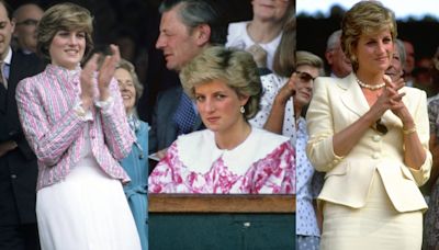 Princess Diana’s Wimbledon Outfits Through the Years: Peter Pan Collars, Suiting Up in the Royal Box and More Looks