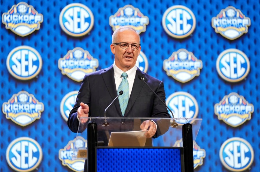 SEC Commissioner Greg Sankey: ‘Time to update your expectations for what college athletics can be’