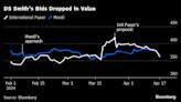 DS Smith’s US Bidder Sees Takeover Value Fall Below Mondi Offer