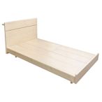 Boden-妮卡3.5尺單人收納型床頭實木床架/床組-附插座(兩色可選)