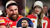 James Winchester says teammate Travis Kelce was ‘smiling and blushing’ when Taylor Swift attended first game