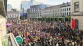 4,500 people march through Brussels in protest against right-wing ideology