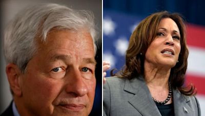 Jamie Dimon had lunch with Kamala Harris — weeks after uproar over saying Trump ‘kind of right’: report