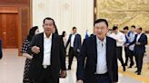 Ousted Thai Prime Minister Thaksin Shinawatra seen in video at Cambodian leader's birthday party