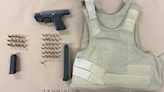 Convicted ‘violent’ felon arrested wearing body armor with concealed loaded gun, police say