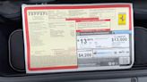 Let's Analyze This $2.3M Ferrari Daytona SP3's Window Sticker