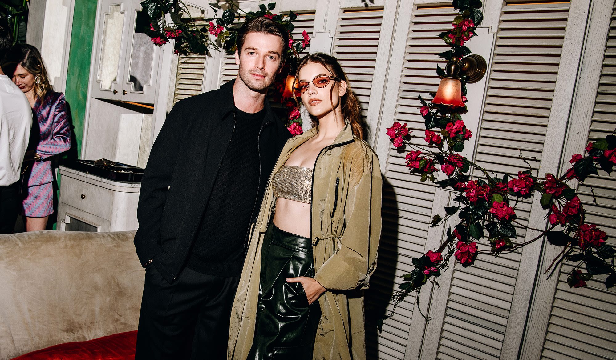 Patrick Schwarzenegger and Barbara Palvin Toast Emporio Armani’s Spring 2024 Collection Launch