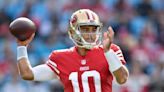 49ers injury report: Jimmy Garoppolo, Ambry Thomas out; no others listed