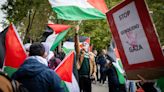 Manifestación de apoyo al pueblo palestino desde Alcobendas a San Sebastián de los Reyes