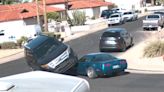 Ford Mommy Mobile Runs Right Over C4 Corvette