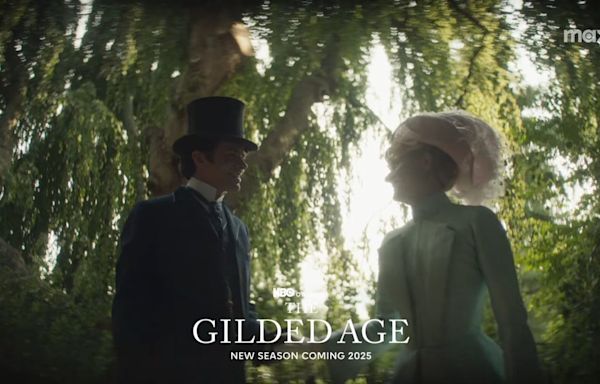 'The Gilded Age' Season 3 Clip Shows Marian and Larry Locking Eyes