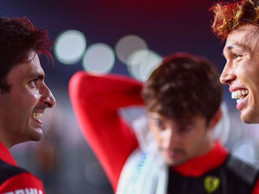 Carlos Sainz already knows what Alex Albon thinks after awkward get together