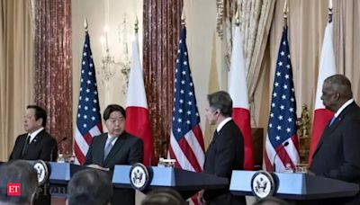 US, Japan to hold high-level security talks on nuclear deterrence - The Economic Times