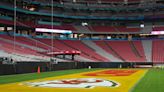 LOOK: Chiefs going with classic gold end zones for Super Bowl LVII