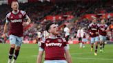 West Ham deny desperate Southampton victory as Declan Rice cancels out Romain Perraud opener