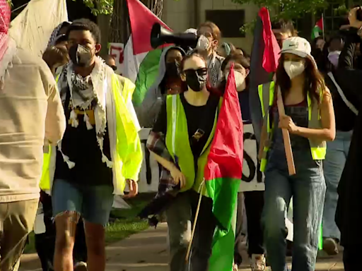 Pro-Palestinian protesters at University of Chicago, DePaul meet with school administrations