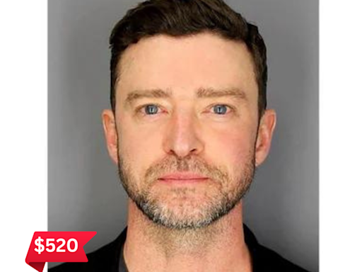 Justin Timberlake's Police MUGSHOT Is Now A 'Limited Edition' Art Piece. Deets Here