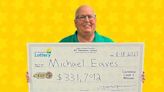 North Carolina man wins $331,792 lottery jackpot on first try