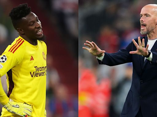 No backing for Erik ten Hag?! Andre Onana makes surprise 'he's big enough' statement as goalkeeer's asked about Man Utd manager's future | Goal.com Nigeria