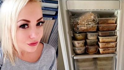 Mum makes children's dinners for 50p a portion with 120 meals in freezer