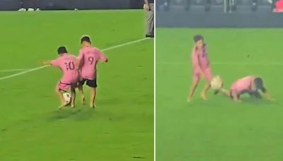 El nuevo video de Mateo Messi que causó furor: la espectacular jugada contra el hijo de Luis Suárez que incluyó dos caños
